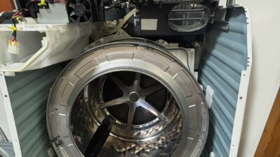 NA-VX7800L、パナソニック、ドラム式洗濯機完全分解洗浄